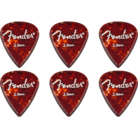 Fender Aero Acrylic Picks Heavy 6er Pack