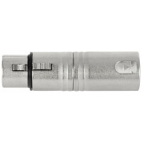 Pronomic AD-XF3XM5 adapter 3-polen XLR female / 5-polen XLR male