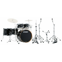 Tama MBS52RZS-PBK Starclassic Performer Shellkit Piano Black Hardware Set