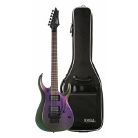 Cort X-300 Flip Purple Gigbag Set