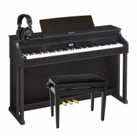 Casio AP-650 MBK Celviano Digitalpiano Schwarz Matt Set inkl. Bank + Kopfhörer