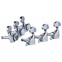 Ortega OTMLOCK33-CR Gitarrenmechaniken 3/3 Chrom  - Retoure (Verpackungsschaden)