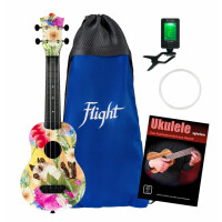 Flight UTS-42 Summer Cat Ultra Travel Ukulele Set