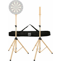 Pronomic DA-45S HO Supporto Dartboard Set con borsa