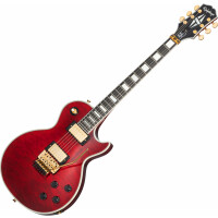 Epiphone Alex Lifeson Les Paul Custom Axcess Ruby - Retoure (Zustand: sehr gut)