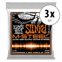 Ernie Ball 2922 Hybrid Slinky M-Steel 3x Set