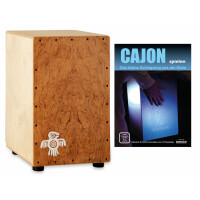 XDrum PERC CP-482 Cajon Peruana Hardwood Set inkl. Cajonschule