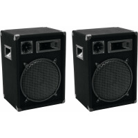 Omnitronic DX-1222 3-Wege Box 600 W 2er Set