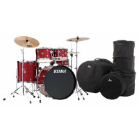 Tama RM52KH6-CPM Rhythm Mate Drumkit Candy Apple Mist Set inkl. Taschen