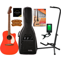 Fender California Standard Redondo CE Fiesta Red Starter Set