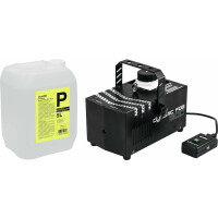 Eurolite Dynamic Fog 600 Nebelmaschine Set mit 5l Fluid