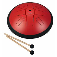 Sela Melody Tongue Drum 10" C Pygmy Red