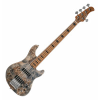 Cort GB Modern 5 E-Bass Open Pore Charcoal Gray