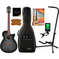 Ibanez AEG70-TCH Transparent Charcoal Burst Starter Set