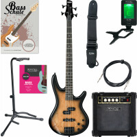 Ibanez GSR200SM-NGT E-Bass Natural Gray Burst Starter Set