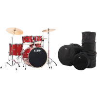 Tama IP52H6W-BRM Imperialstar Drumkit Burnt Red Mist Set inkl. Gigbags