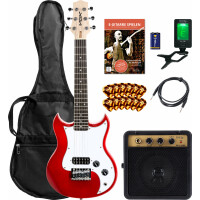 Vox SDC-1 Mini E-Gitarre Rot Set