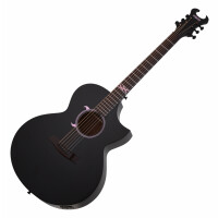 Schecter Machine Gun Kelly Signature Akustikgitarre Satin Black - Retoure (Zustand: sehr gut)