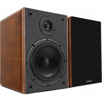 McGrey BSS-365 BN 6,5" HiFi haut-parleurs d'étagère 60 Watt brun