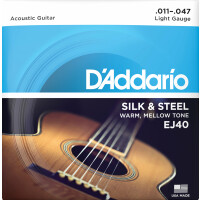 D'Addario EJ40 Silk & Steel