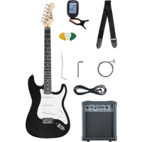 McGrey Rockit Guitarra Eléctrica ST Set Completo Black - ¡Incompleto!