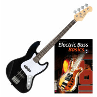 Rocktile Fatboy II BK E-Bass Black Set inkl. Schule