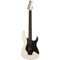 Charvel Pro-Mod Plus So-Cal Style 1 HH FR EB Snow White - Modèle d’exposition 1A (état : comme neuf, dans son emballage d’origine)