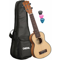 Cascha Sopran Ukulele Fichte Solid Top LH