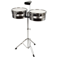 XDrum Timbales Set inkl. Cowbell  - Retoure (Zustand: sehr gut)