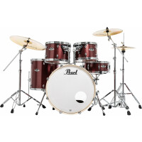 Pearl Export EXX725BR/C704 Drumkit Black Cherry Glitter