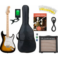 Squier Sonic Stratocaster 2-Color Sunburst Starter Set