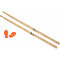 XDrum 7A Wood Drumsticks Practice Tip Set