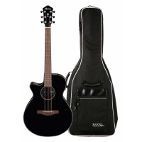 Ibanez AEG50L-BKH Gitarre Black Set mit Tasche