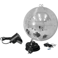 Eurolite Spiegelbolset 30 cm met LED-spot