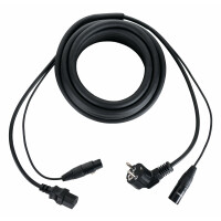 Pronomic Stage EUIECD-10 cable híbrido conector IEC (hembra)/DMX