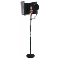 Pronomic CM-100R groot membraan microfoon complete set: statief, popbeschermer, micscreen, kabel