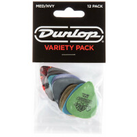 Dunlop PVP 102 Variety Picks MED/HVY 12-er Pack