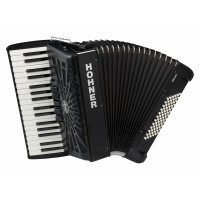 Hohner Bravo III 72 SilentKey Schwarz