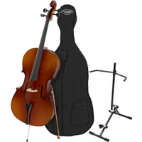Classic Cantabile Student Cello 4/4 Stand Set
