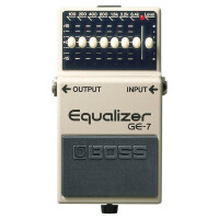 Boss GE-7 Pedal Ecualizador-Tonalidad