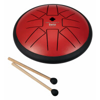 Sela Melody Tongue Drum 6" F Minor Red