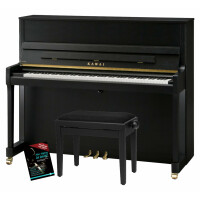 Kawai E-300 SB Klavier Set Schwarz matt