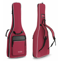 Rocktile Classical Guitar Gig Bag Padded + Backpack Straps Wine Red