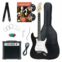 Rocktile Banger's Pack E-Gitarren Set, 8-teilig Black - Retoure (Zustand: sehr gut)