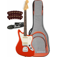 Fender Player II Jaguar Coral Red Set