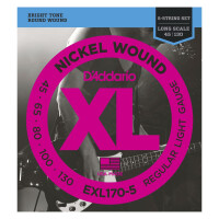 D'Addario EXL170-5 Regular Light 5-string