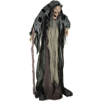Europalms Halloween Hexe Nahema Figur animiert, 160cm