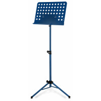 Classic Cantabile Orchesterpult Lochblech Heavy Blau