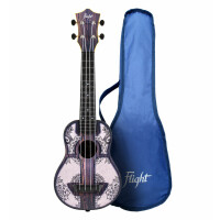 Flight TUS40 Mandala Wood Travel Sopran Ukulele