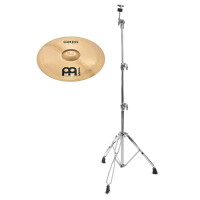 Meinl Classics Custom Brilliant 20" Medium Ride + gerader Beckenständer SET